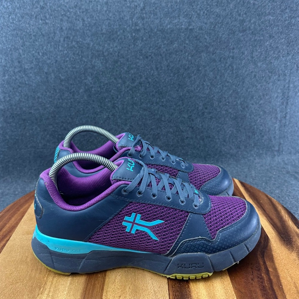 Kuru Quantum 2.0 Womens Size 8 Grape Athletic Running Shoes Sneakers